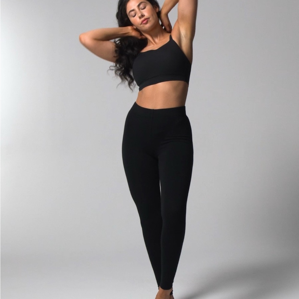 Soma High Waist Super Soft Black Leggings